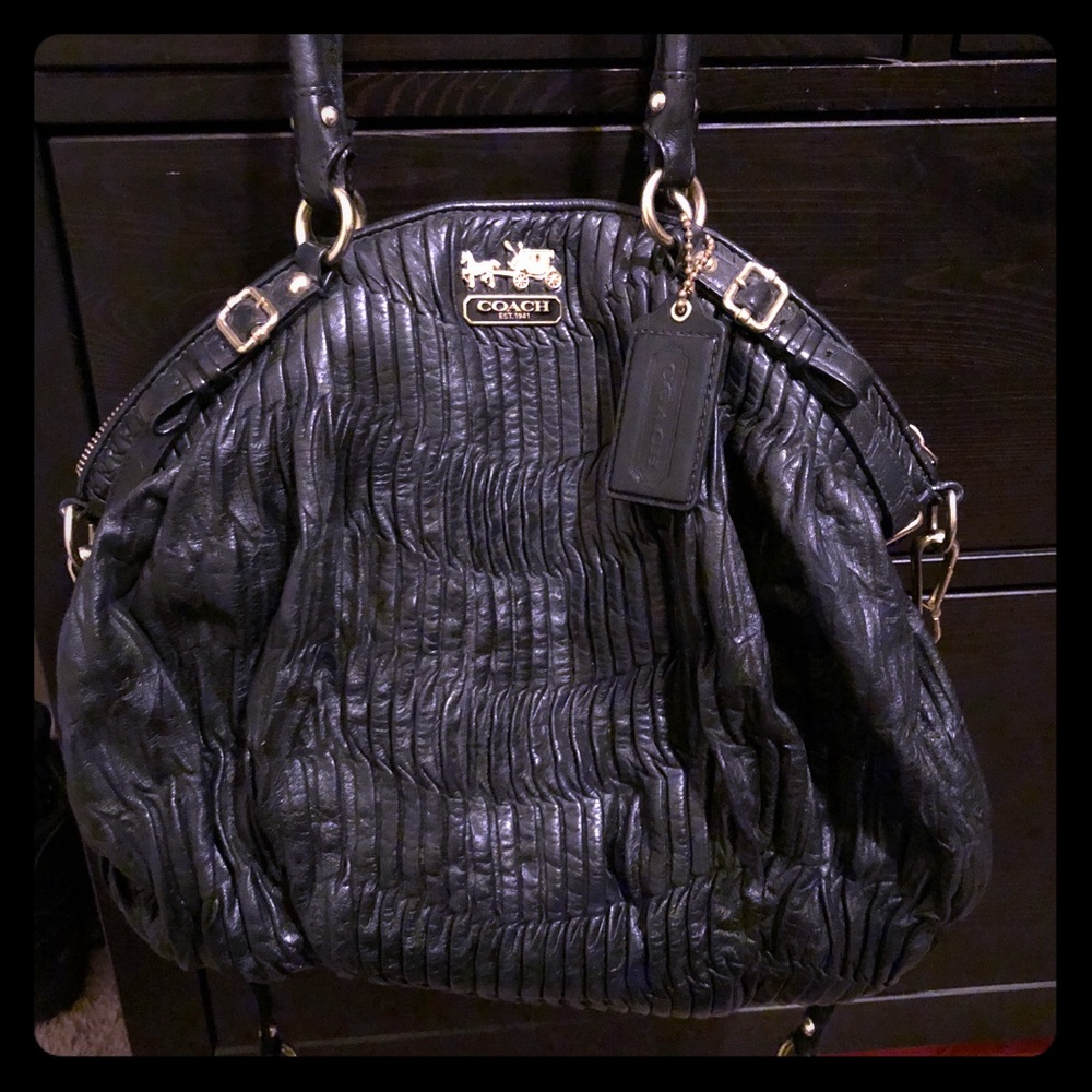 Coach Madison line, “Sofia” satchel